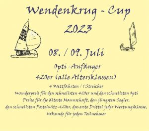 18. Wendenkrug-Cup @ Yachtclub Wendenschloß e.V.